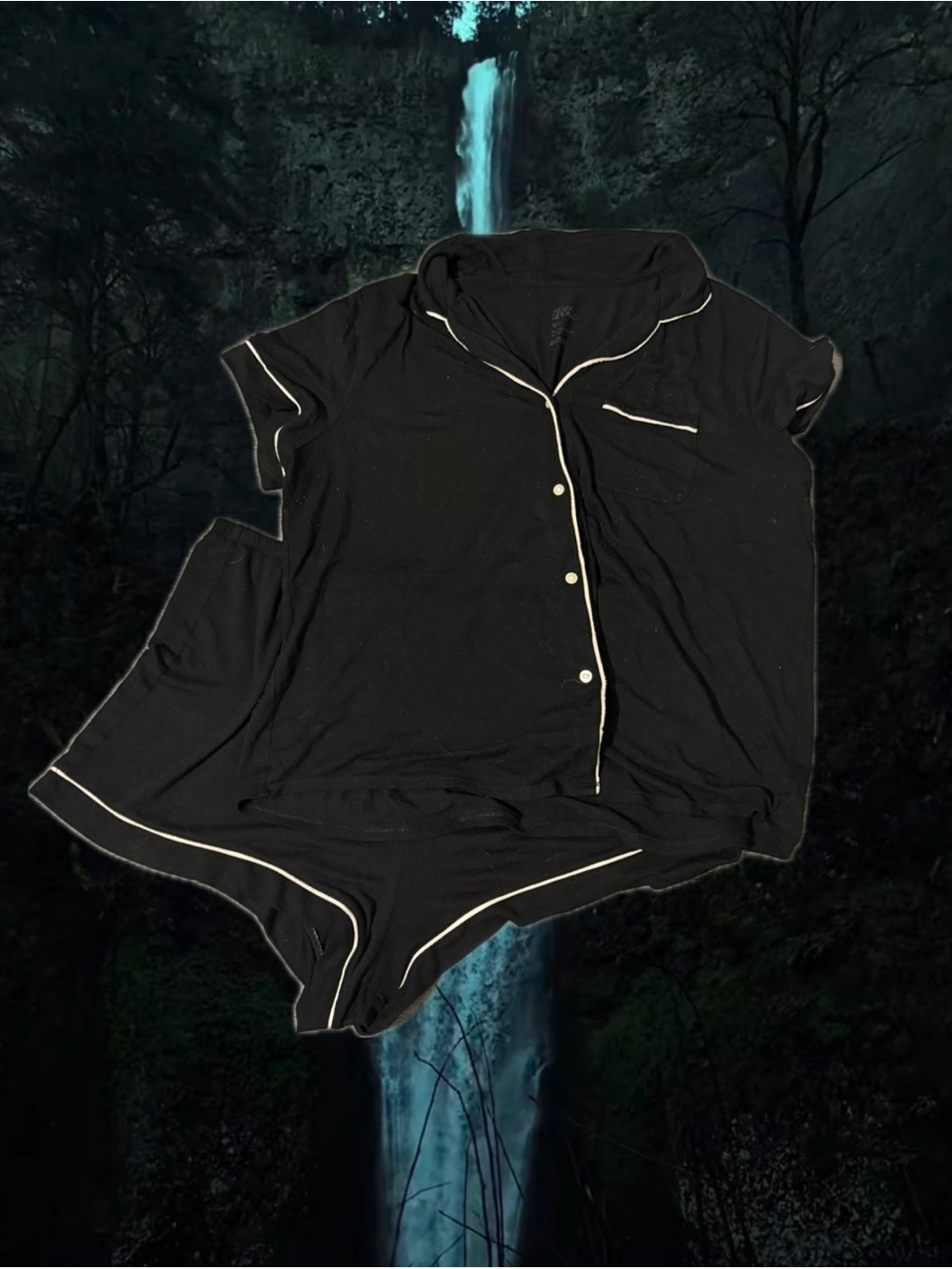 Stars Above PJ Set - color black